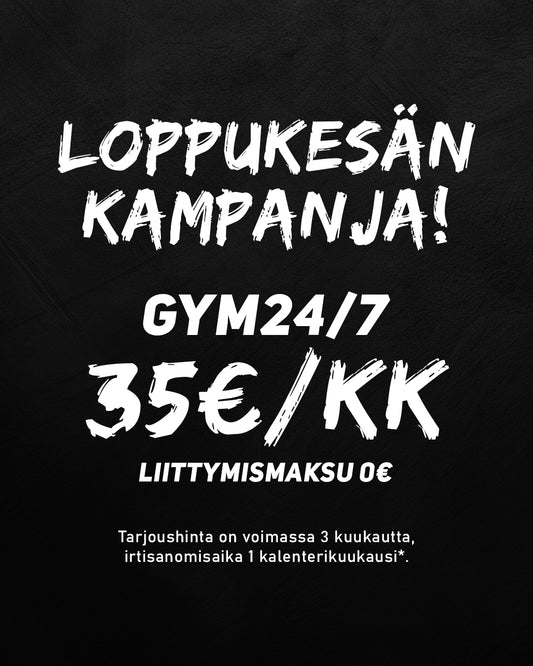 KAMPANJA! GYM 24/7